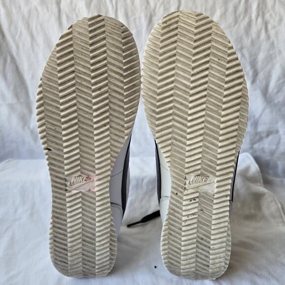 Nike Cortez White Black DM4044-105 Shoes Sneakers Men's Size 8 - Picture 6 of 9